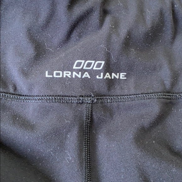 Lorna Jane Black leggings with mesh, Size Small - Picture 4 of 5
